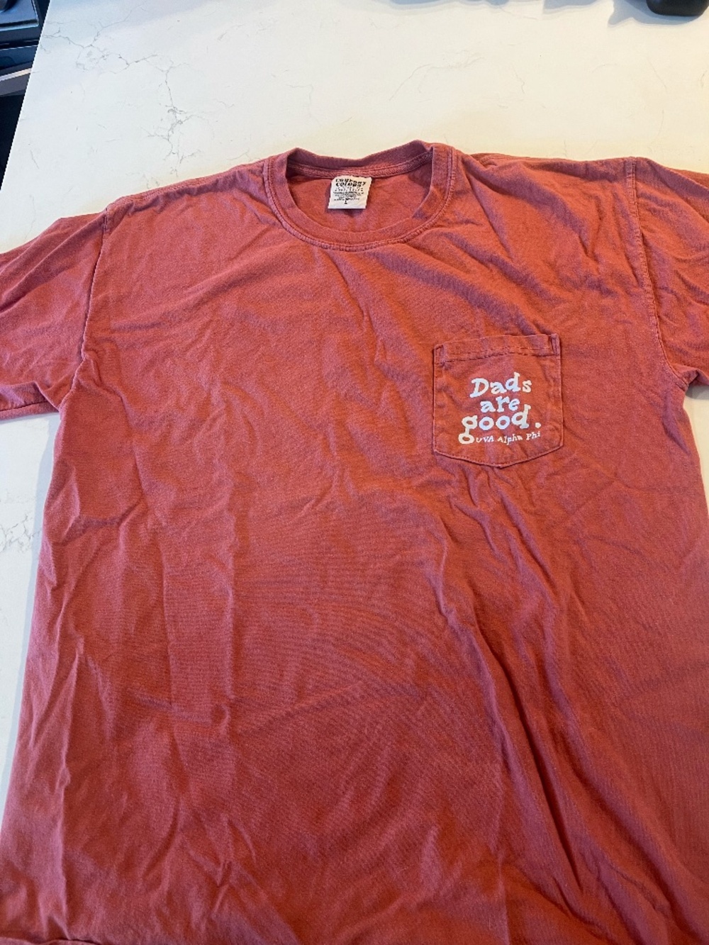 Comfort Colors Alpha Phi Dad's Weekend Shirt